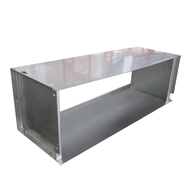 风机盘管专用 304 不锈钢定制回风箱(下回 / 后回款)