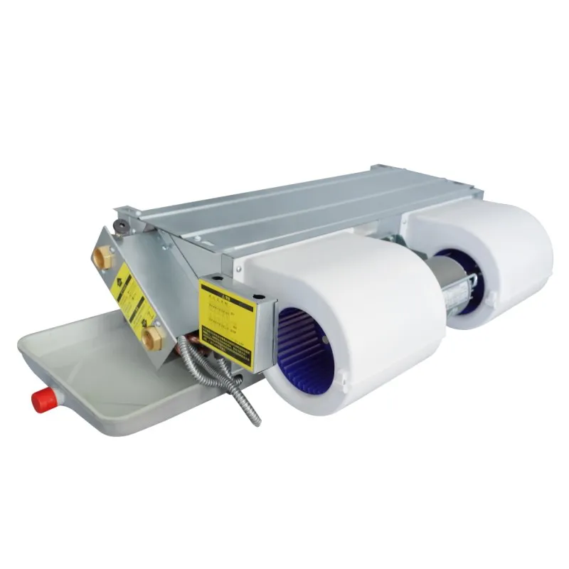 德冷 200mm 超薄卧式暗装静音风机盘管(纯紫铜管高效换热款)