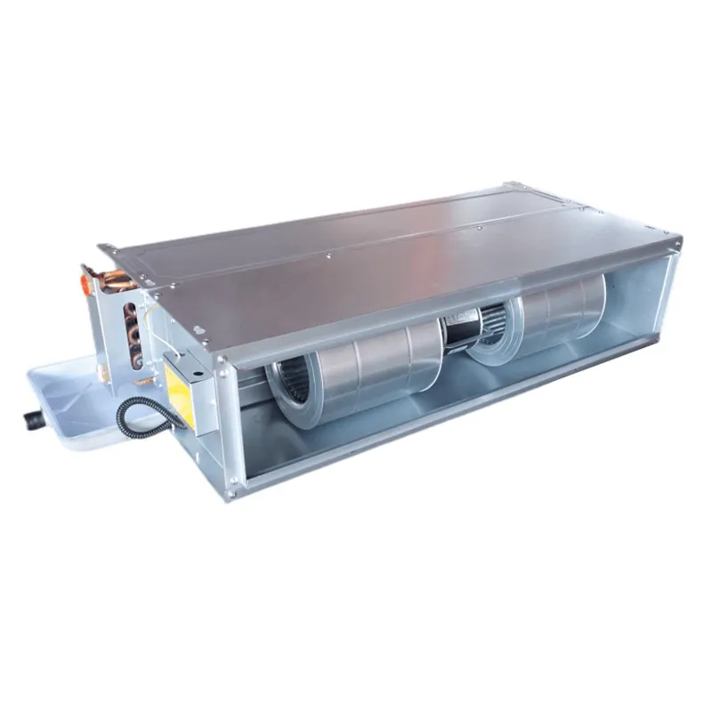 德冷下回风款卧式暗装静音风机盘管(亲水铝箔高效换热款)