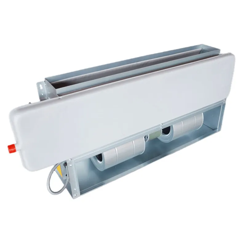 德冷下回风款卧式暗装静音风机盘管(亲水铝箔高效换热款)