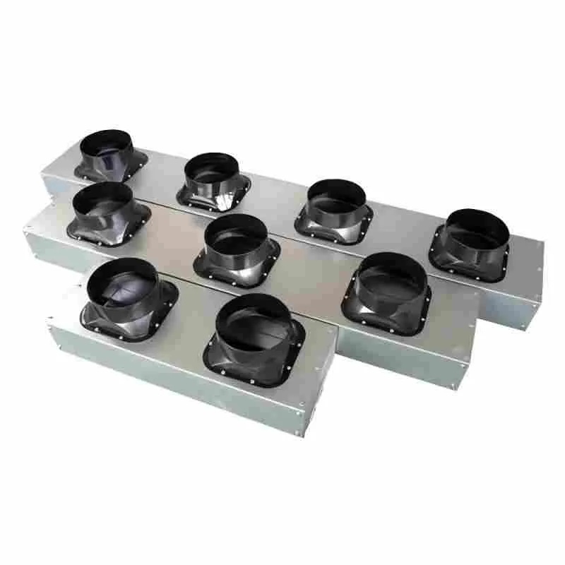 风机盘管分风箱(镀锌板材+ABS分风口)