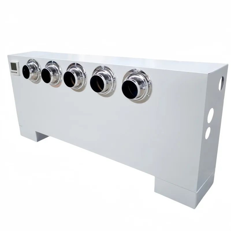 德冷立式明装射流风机盘管(超远送风可调风向款)