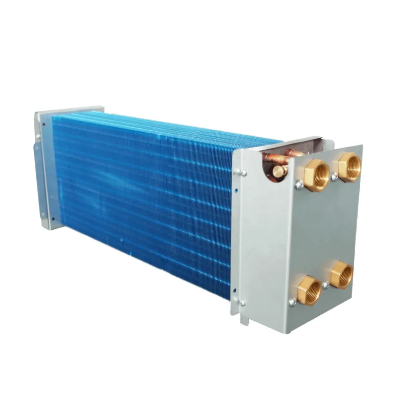 德冷风机盘管专用四管制表冷器(纯紫铜管亲水翅片款)