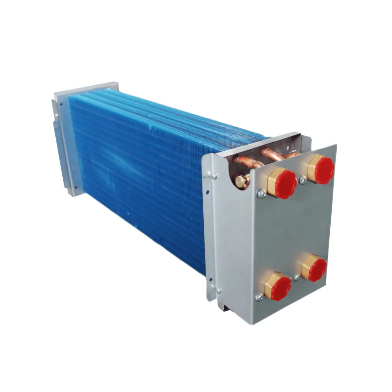 德冷风机盘管专用四管制表冷器(纯紫铜管亲水翅片款)