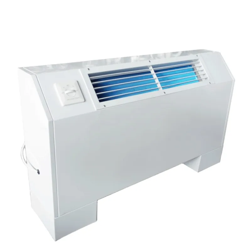 德冷四管制立式明装风机盘管(双进双出加大风口款)