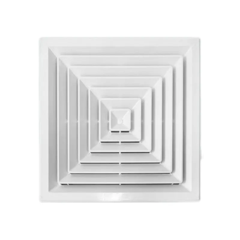 德冷 ABS 方形散流器(600*600 集成吊顶铝扣板通风口 108L/112L 型)