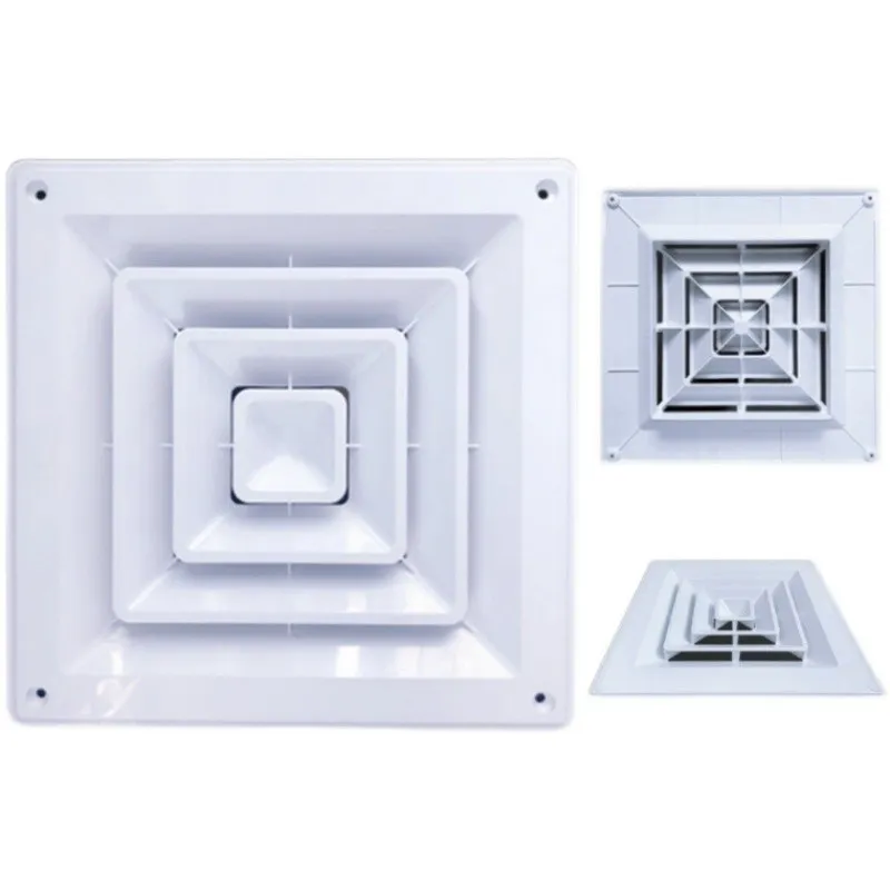 德冷ABS方形散流器(抗氧防滴系列)