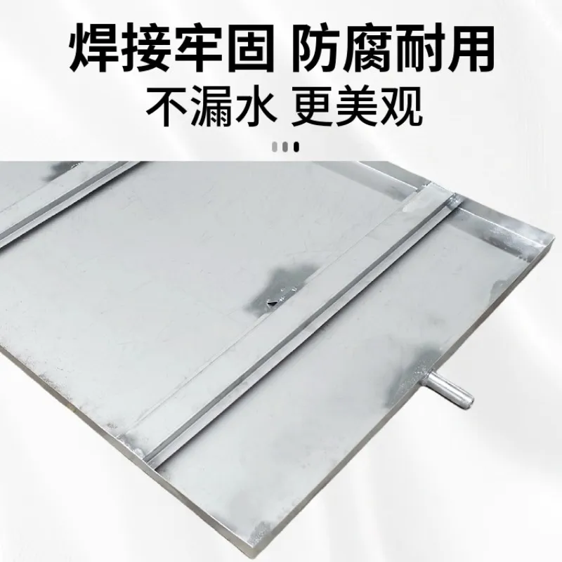 德冷空调机组接水盘(镀锌板 / 不锈钢定制款)