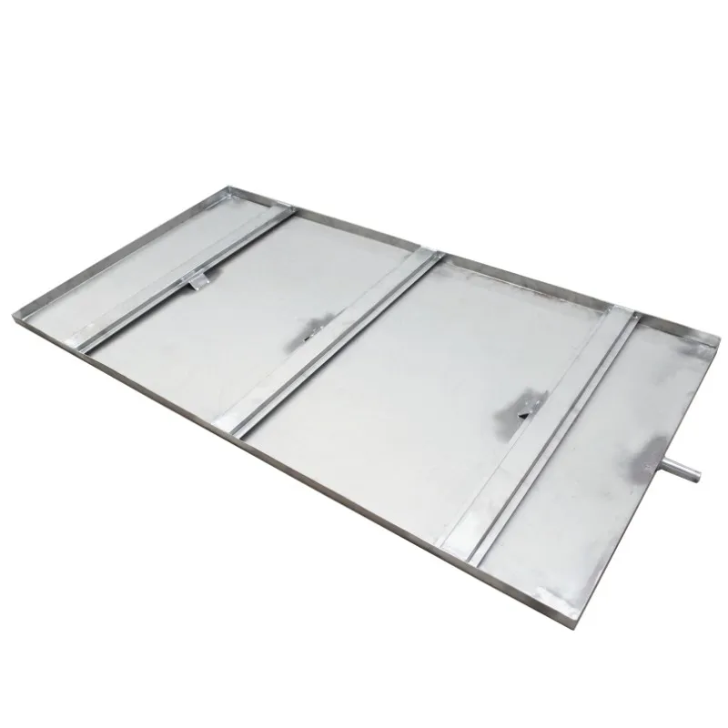 德冷空调机组接水盘(镀锌板 / 不锈钢定制款)