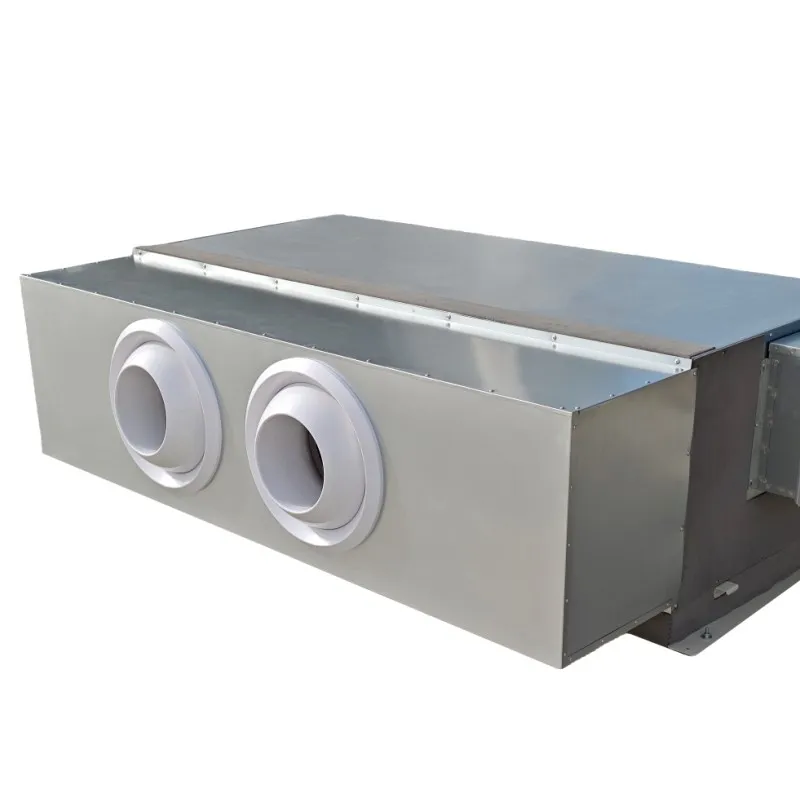 德冷空调射流出风箱(ABS 可调射流口 + 镀锌板箱体定制款)