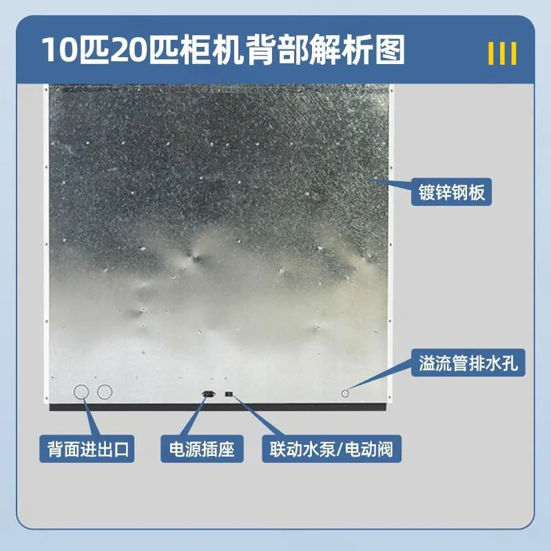 德冷商用冷暖王水系统空调(10 匹 / 20 匹)