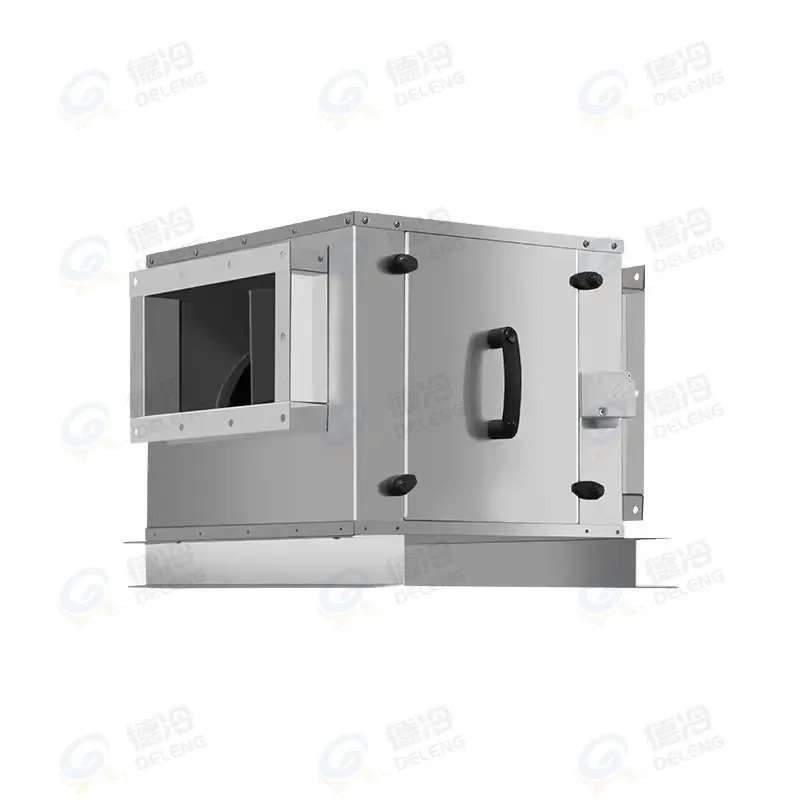 德冷柜式低噪离心风柜(排烟通风两用型)