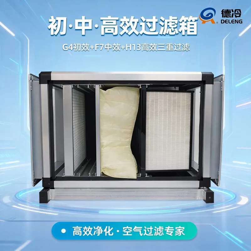 德冷初中高效空气净化箱过滤器