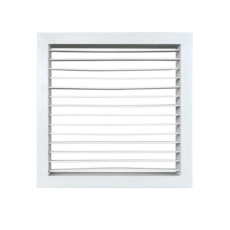 德冷 铝合金单层可调百叶风口 中央空调出风口