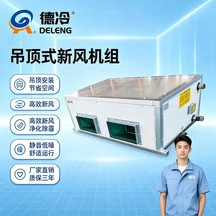 吊顶式空气处理机组换热器排数怎么选？4排/6排/8排技术选型深度解析